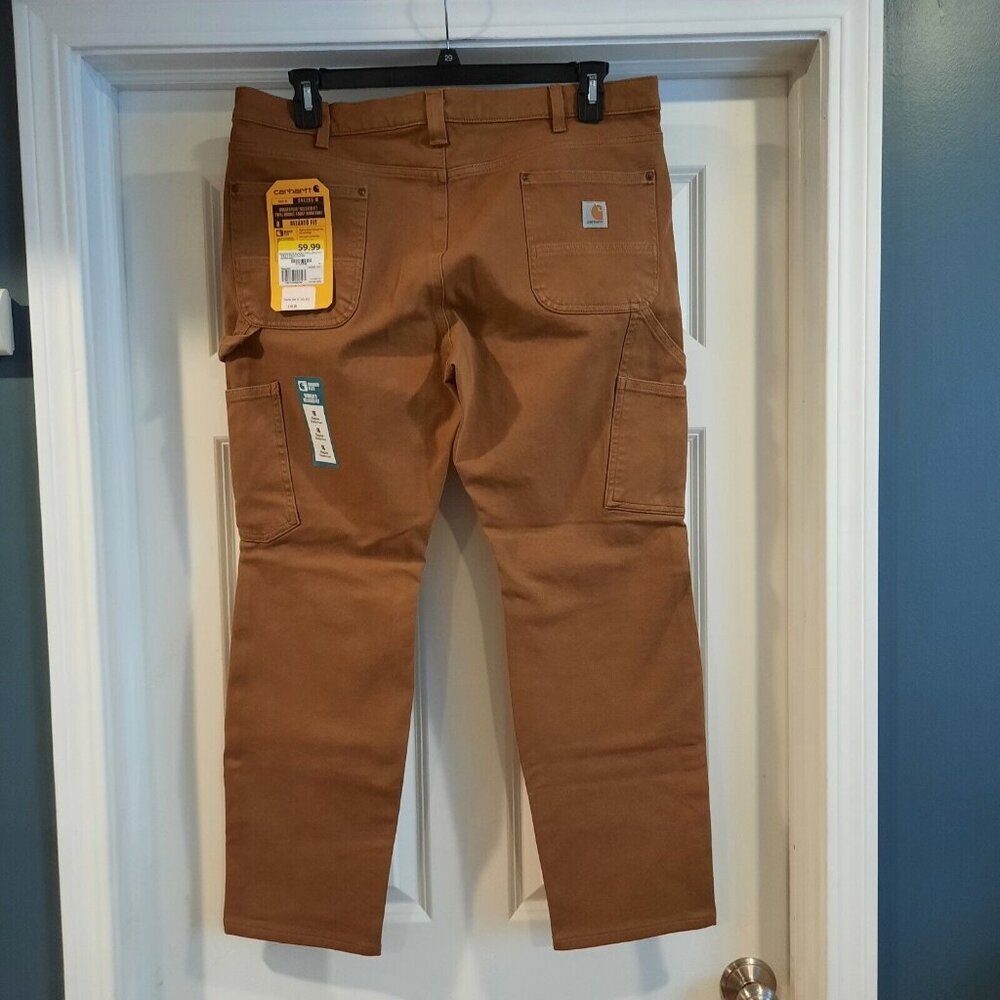 Carhartt Work Pants Womens 16 (runs small ~12) Brown